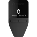 Trezor Safe 3 hardware wallet with OLED display